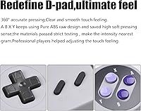 Vista 4 de KIWITATA 2 controladores USB clásicos SNES para juegos de PC, retro SNES con cable USB emulador controlador para Windows XP 7 8 11 Mac Raspberry Pi