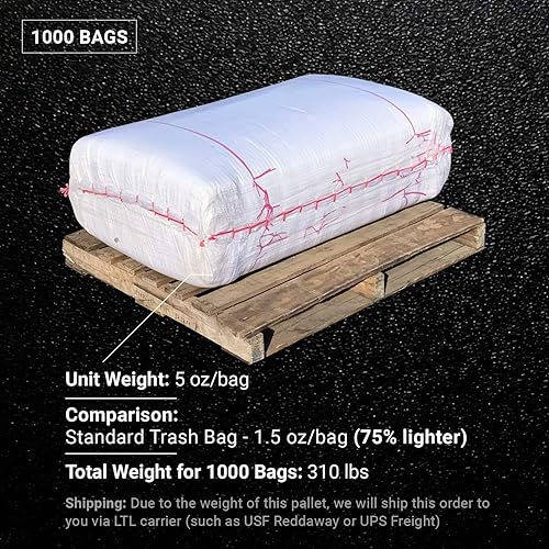 Miniatura 11 de Sandbaggy Sacos de arena grandes - Tamaño: 31 "x 45" - Bolsas gruesas para contratistas resistentes, bolsas de basura resistentes, bolsa de basura
