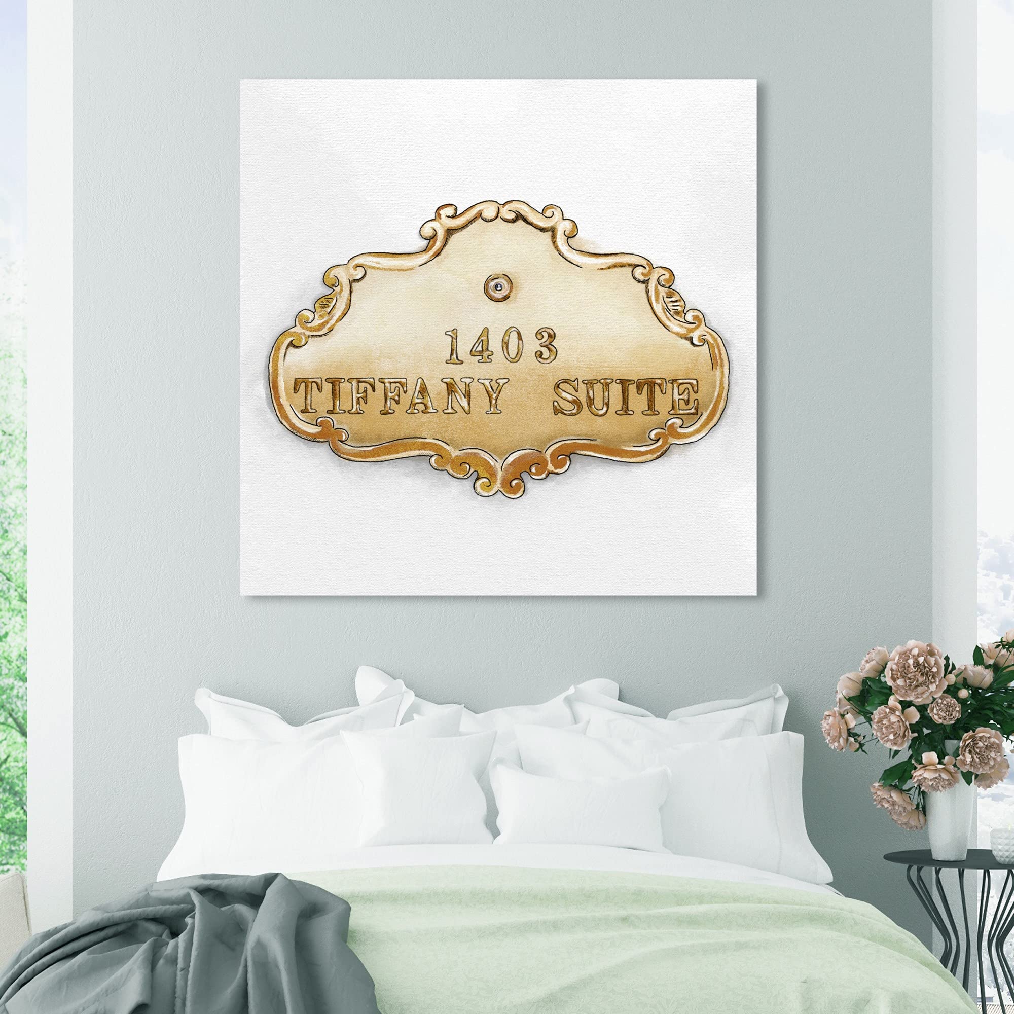 Amazon.com: Oliver Gal Tiffany Suite Luxe, 40 x 40 pulgadas