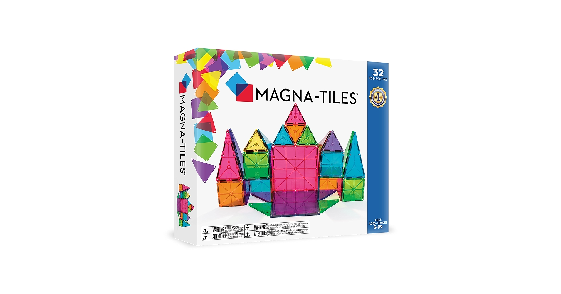 新品　マグナタイル MAGNA-TILES ビルダー 32ピース MAGNA-TILES® Builder 32-Piece Set – Magnetic Building Tiles