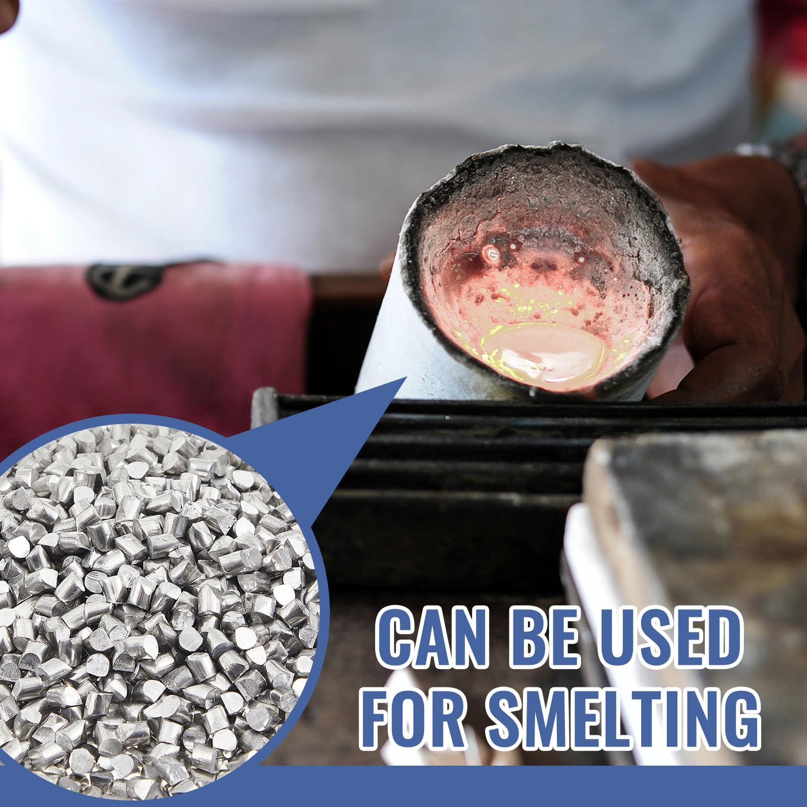 High Purity Aluminum Chop - 2.2 lbs -6 High Purity Aluminum Chop - 2.2 lbs -6
