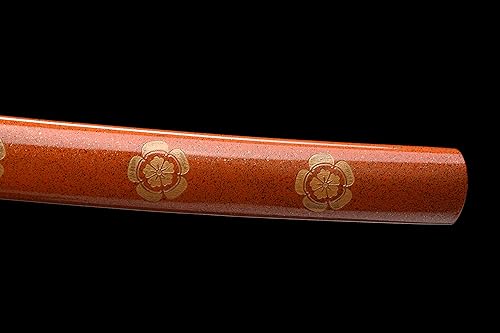 Miniatura 9 de Espada Samurai tradicional ultra afilada, hecha a mano con características de acero al carbono 1060, acero plegado de Damasco, acero T10 y acero