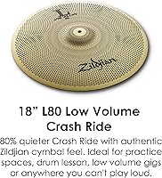 Vista 5 de Avedis Zildjian Company L80 - Paquete de platillos de bajo volumen - LV348