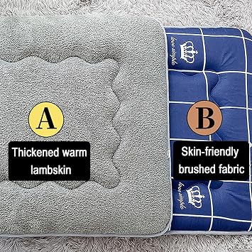 Comfortable japanese futon floor mattress, Single Foldable Floor Mattress, portability Student Dormitory Mattress, Storage Bed Roll-Up Mat, Guest Sleeping mat(Orange,70 * 170cm/27 * 67 * 2IN)