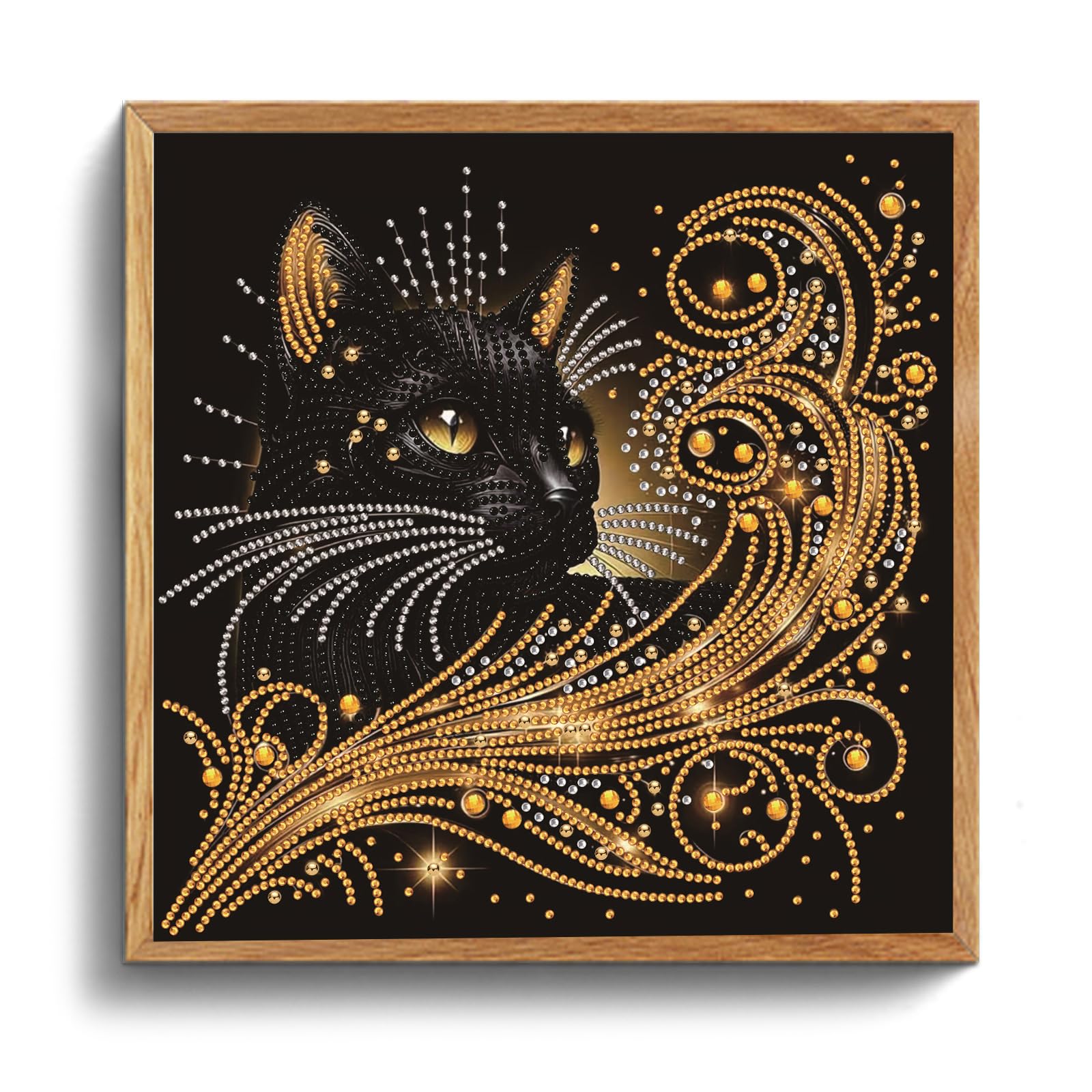Animal Special Shaped 5D DIY Partial Drill Diamond Dots Paintings for Adults Beginners Home Decor Diamonds Paintings Gem Art Crystal Diamond Art 11.81 X11.81inch