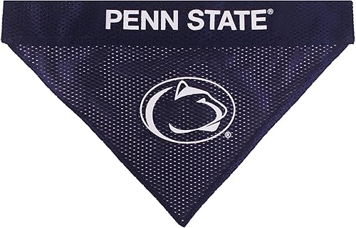 Miniatura 3 de Pets First Accesorios universitarios para mascotas, bandana reversible, Penn State Nittany Lions, LXL