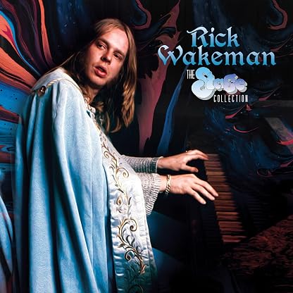 STAGE COLLECTION (BLUE VINYL) por Rick Wakeman, capa do álbum