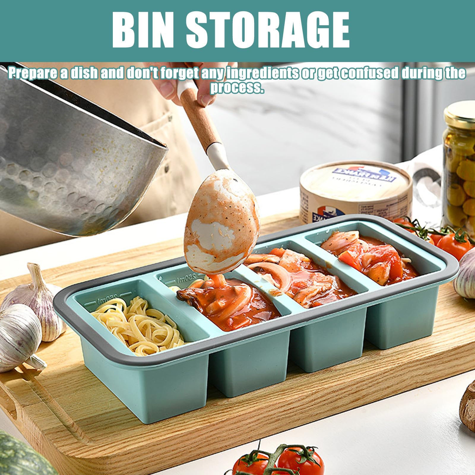 Lot de 2 moules de congélation en silicone - 250 ml - Extra larges - Avec couvercle - Sans BPA - Passe au lave-vaisselle - Pour soupe, sauce, bouillie de bébé, congeler des portions - Récipient