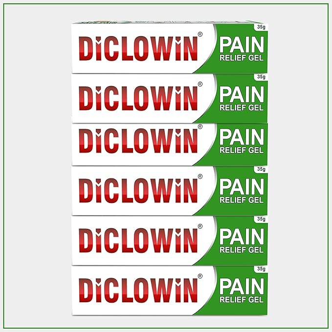 Diclowin Pain Relief Gel Quick Pain Relief formula For Back Pain