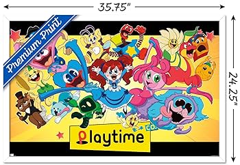 ロンパールーム おしゃれゲーム ポピーチラシ付き Amazon.co.jp: Trends International Poppy Playtime - グループ