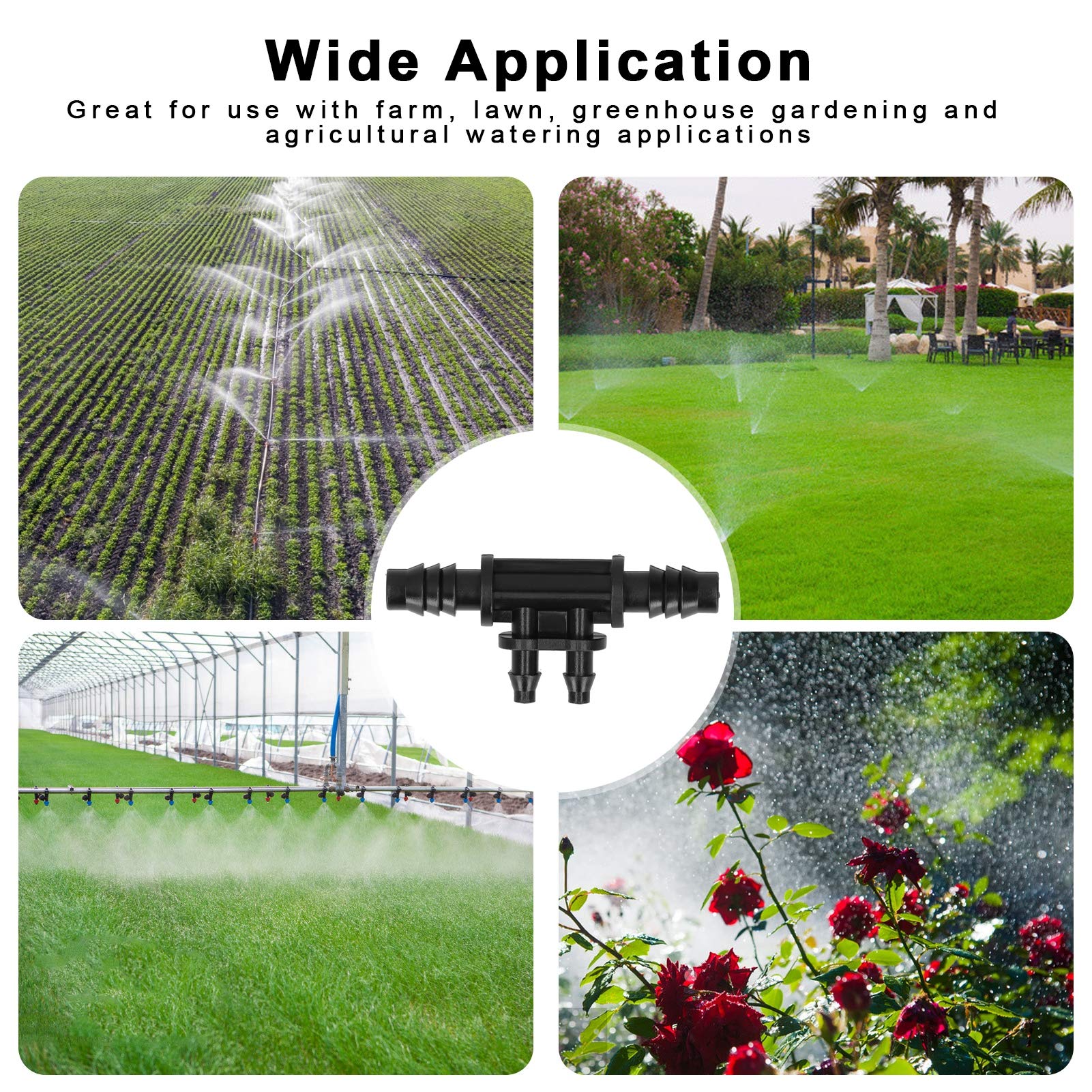 Kit D'Irrigation Goutte À Goutte 240 Pièces, Système D'Arrosage De