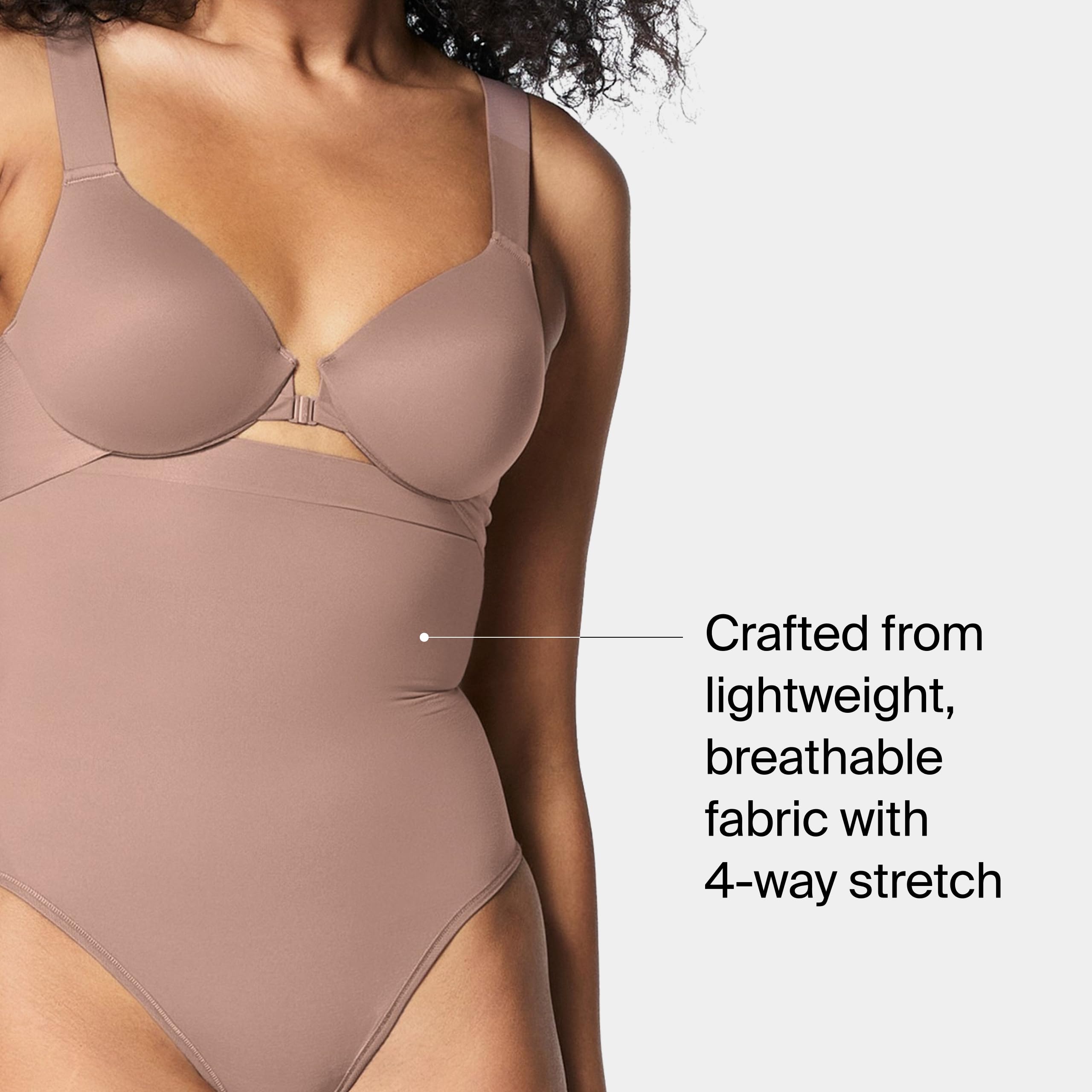 Spanx Seamless Power High-Waisted Thong Shapewear Donna (Pacco da 1)