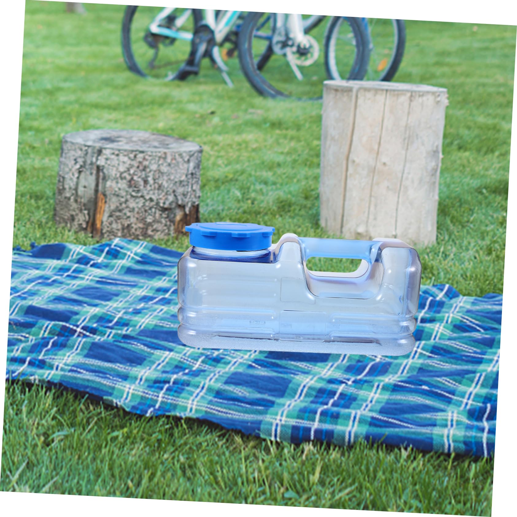 Sosoport 1satz Camping Wasserbehälter Tragbarer Wassercontainer Für Outdoor Picknick Und Notfälle Robuste Wiederverwendbare Wasserkanister Aus Pc-Material Mit Praktischem Tragegriff