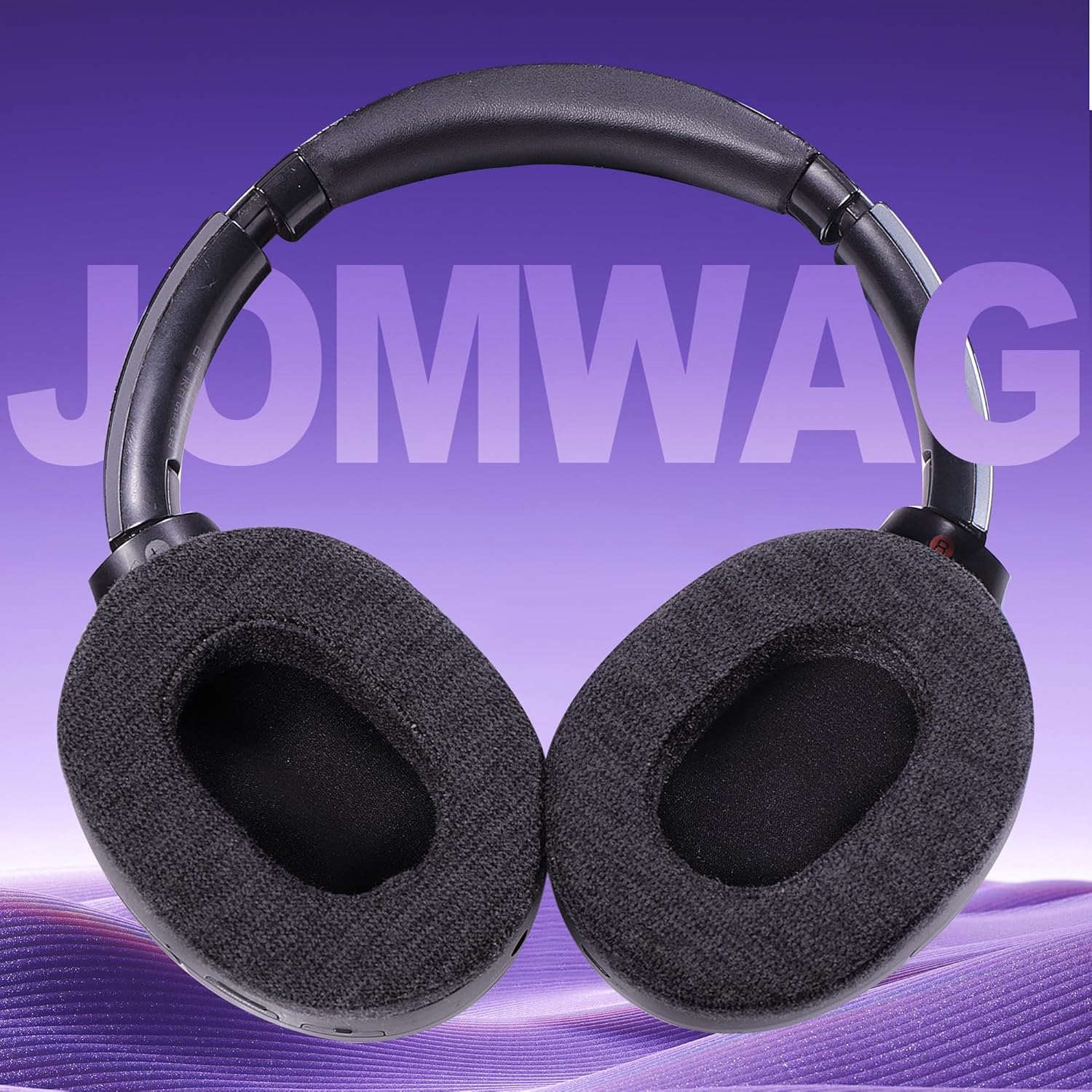 Skin-Friendly Cotton Replacement Earpads for Sony WH-1000XM2/MDR-1000X, Skin-Friendly Cotton Ear Pads Cushions with High-Density Noise Isolation Foam, Keep Warm (Dark Gray) - Image 6