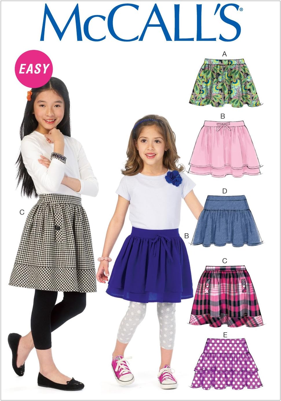 McCall's Patterns Children's Dress Patterns, CHJ (7-8-10-12-14)