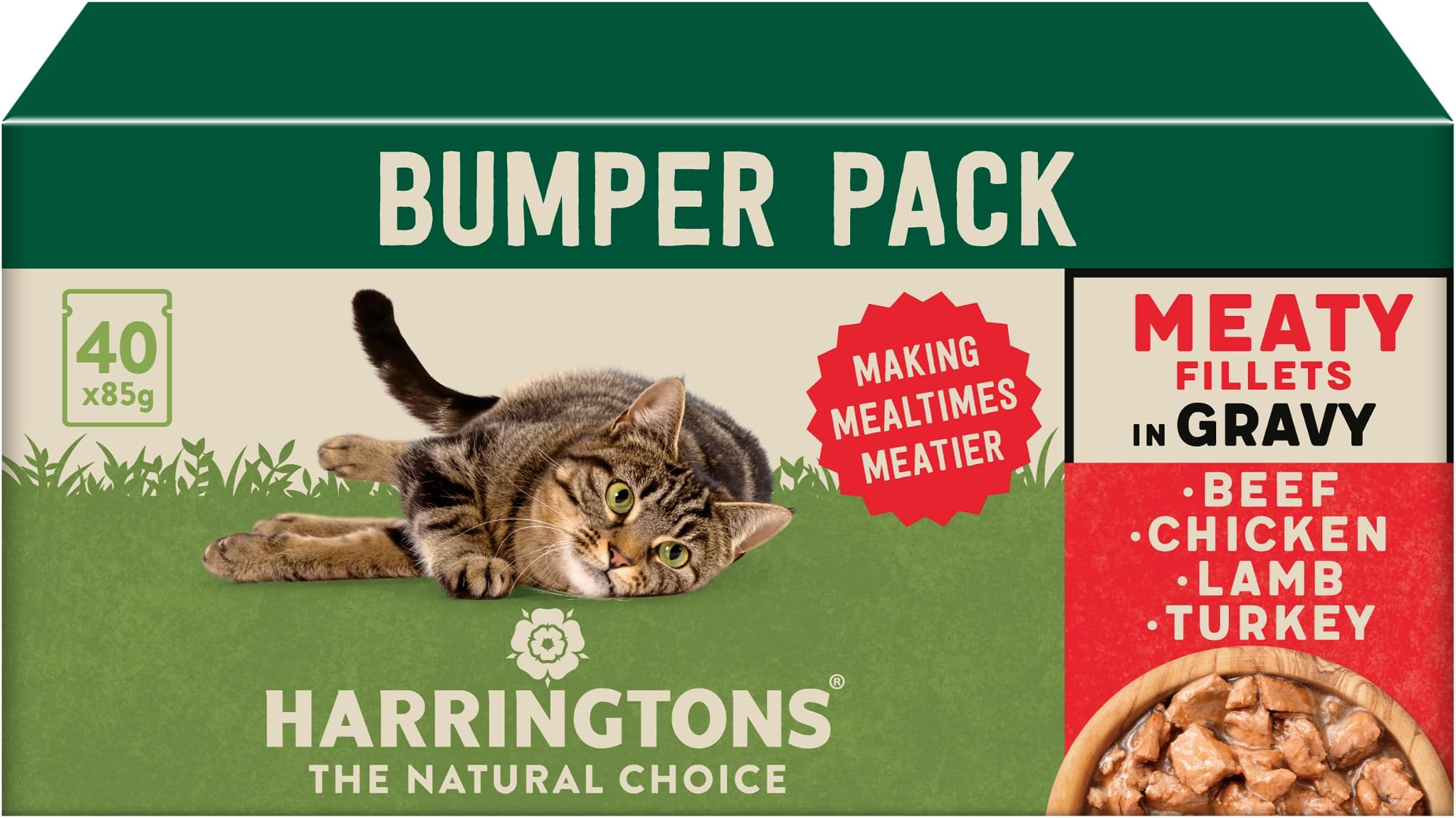 Harringtons Complete Wet Pouch Grain Free Hypoallergenic Adult Cat Food