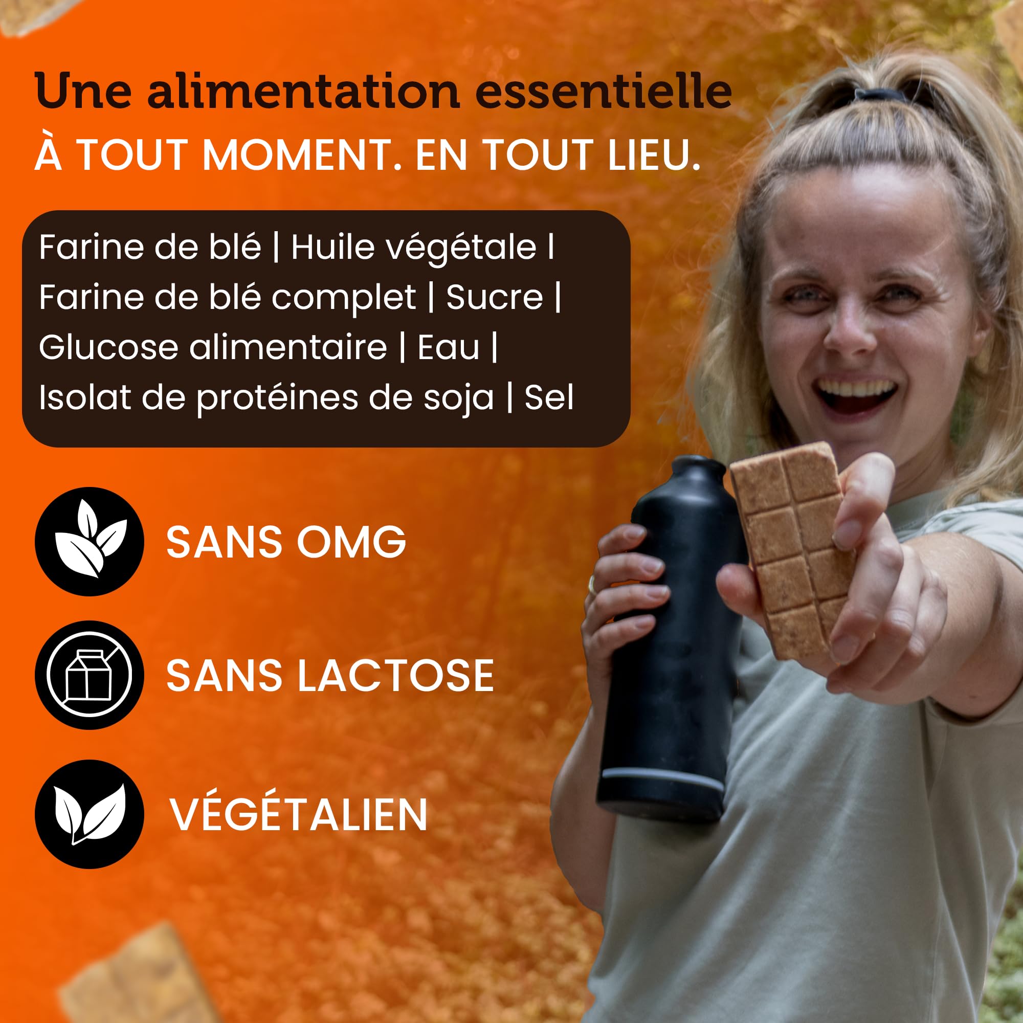 MRE-9 | Ration d'Urgence de 24 Jours | Durée de Conservation de 20 Ans | Vitamines Supplémentaires | 24x500g Alimentation d'Urgence | Végétalien