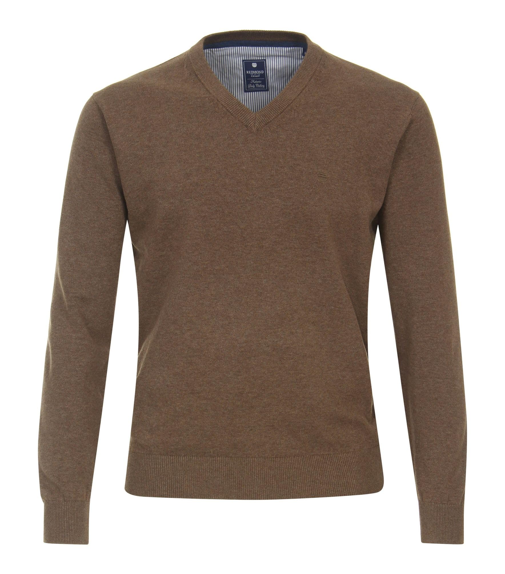 Redmond Men's 302 Brown Plain Jumper, Xl
