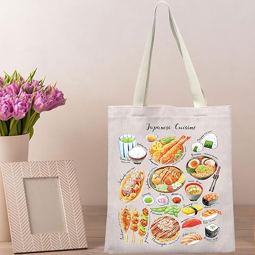 Miniatura 6 de Bolsa de mano de cocina japonesa Regalos de viaje de Japón Bolsa de hombro Cultura japonesa Mercancía de viaje de Japón