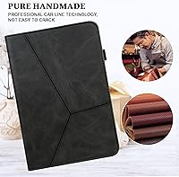 Vista 5 de Funda para Xiaomi Pad 5 / Pad 5 Pro 11 pulgadas 5G 2021, diseño de rayas de color sólido en relieve Funda de cuero PU con ranura para tarjeta Banda
