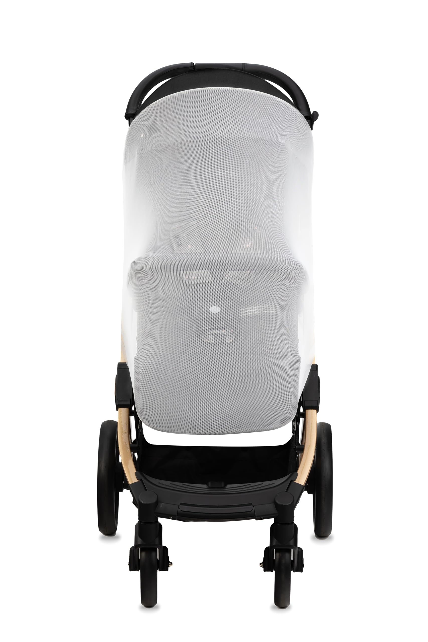 MoMi ESTELLE DAKAR a partir de los 6 meses (hasta 22 kg), silla de paseo plegable con arnés de 5 puntos, cesta de la compra, barra telescópica, se mantiene de pie plegada