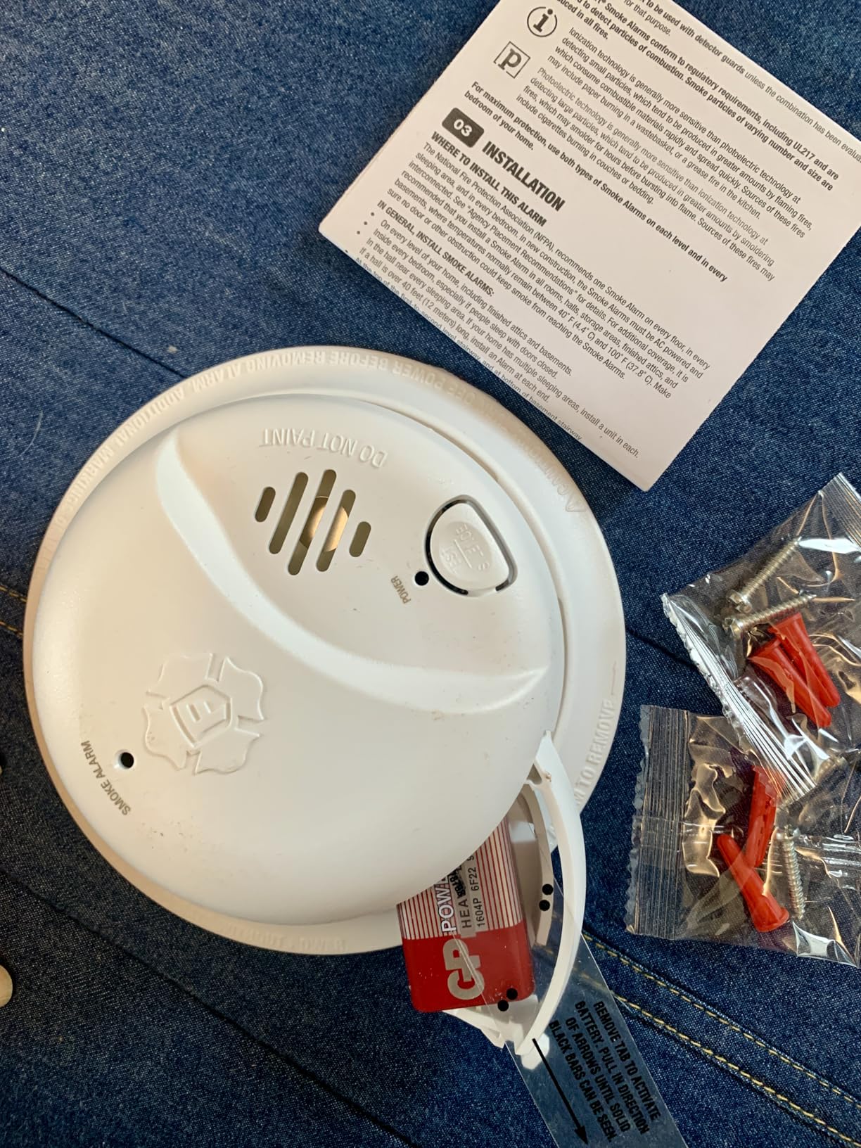 Replaced Exp First Alert Smoke Detectors w/New