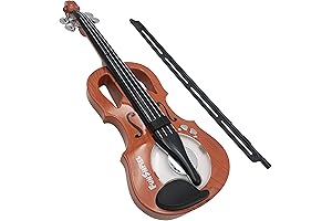 Premium Kid's Violin for Beginners - Toy Violin with Electrical Musical Instrument