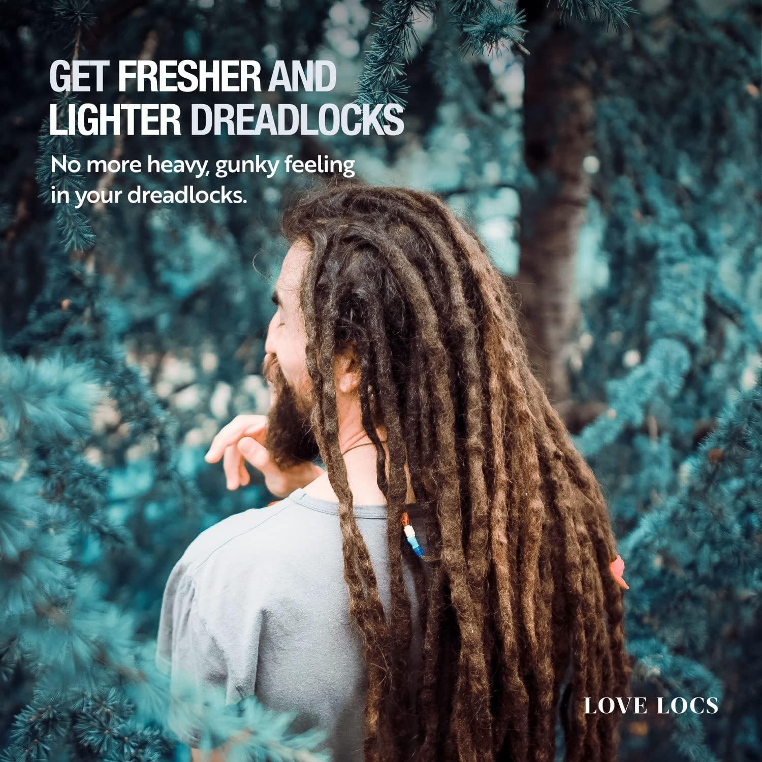 Love Locs Poudre Détox Dreadlocks au Vinaigre de Cidre de Pomme | Bain Détox Locks et Dreads | Nettoyant Clarifiant Cuir Chevelu | Soin Naturel Sans Résidus pour Dreadlocks