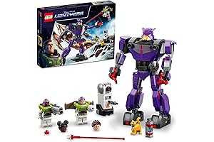 76831 LEGO Lightyear Zurg Battle Figure with Mech Robot Toy Perfect for Kids