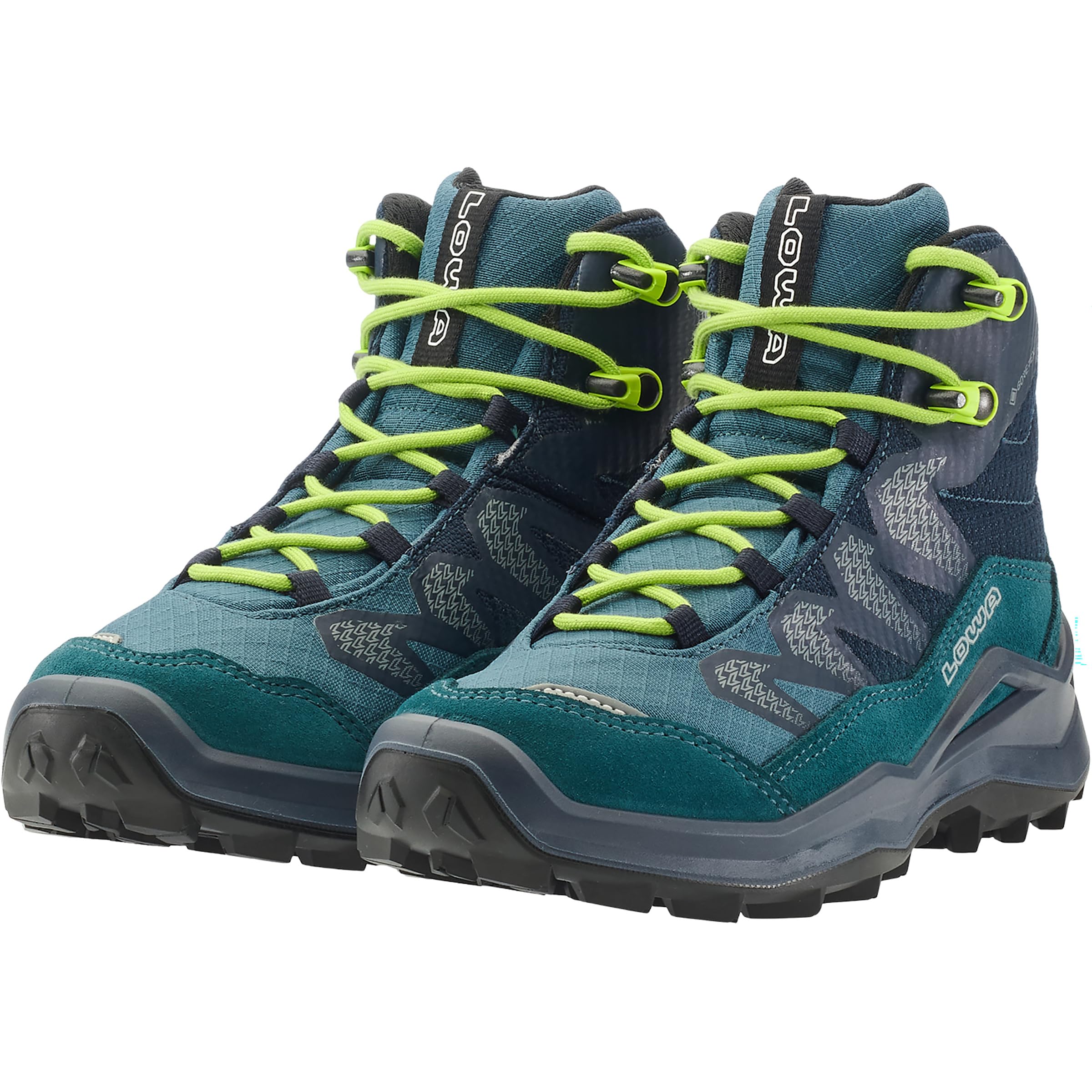 LOWA Maddox PRO GTX MID JR Petrol/Limone