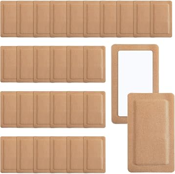 30 Pcs Extra Large Adhesive Bandages 5" x 3", Large Adhesive Bandage with Non-Stick Pads, Breathable Fabric Large Bandages for Wound Care, Latex-Free, Individually Wrapped 5 * 3in
