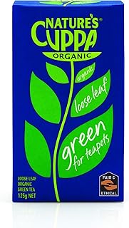 Natures Cuppa Organic Loose Leaf Green Tea 125 g