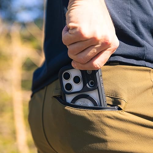 Vista 5 de Rokform Funda de cristal compatible con iPhone 17 Pro Max, cubierta magnética (transparente)