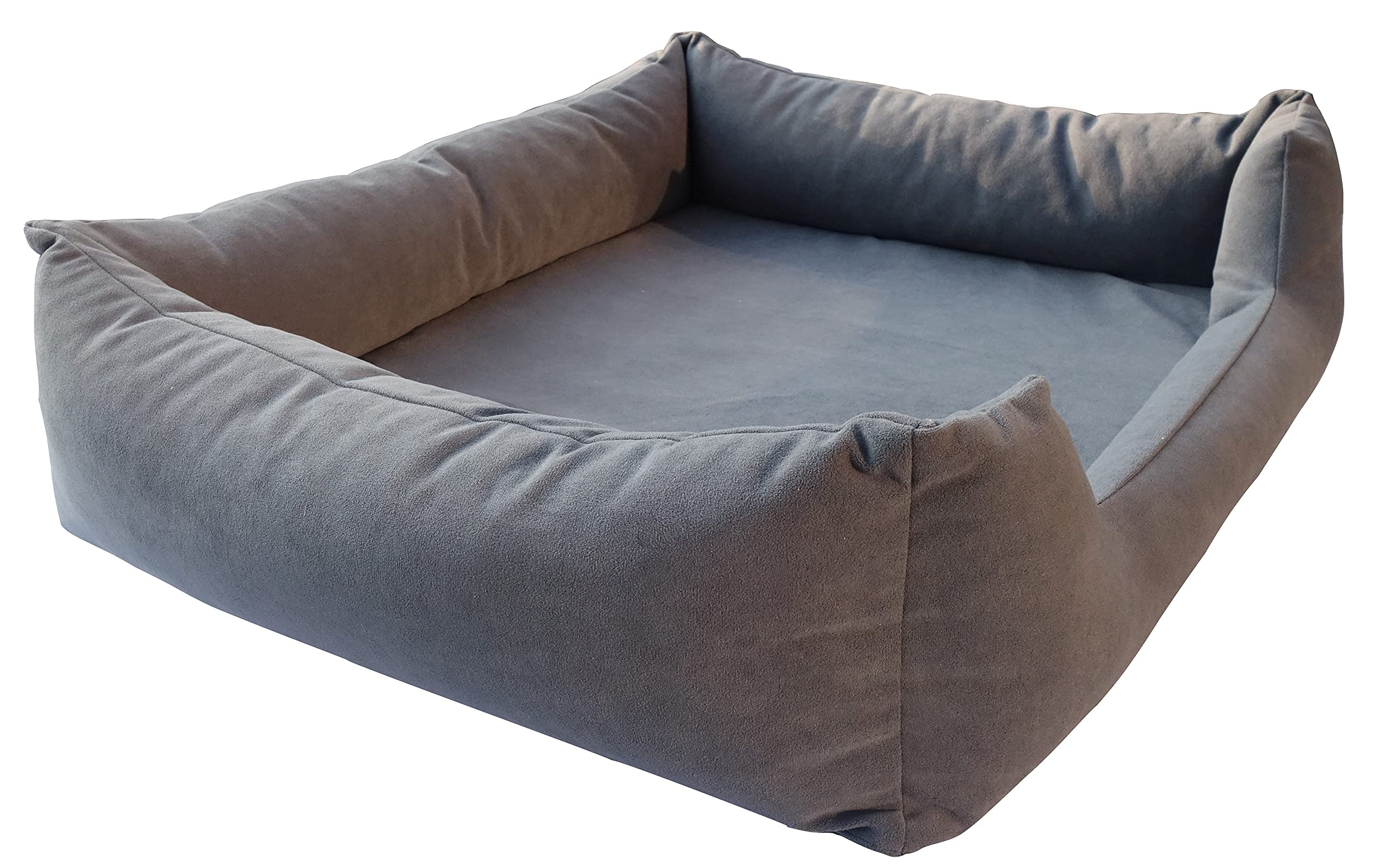 Ortopedyczne legowisko dla psa rozmiar M 70x80 cm, kosz dla psa, sofa dla psa 2 w 1, materac ortopedyczny