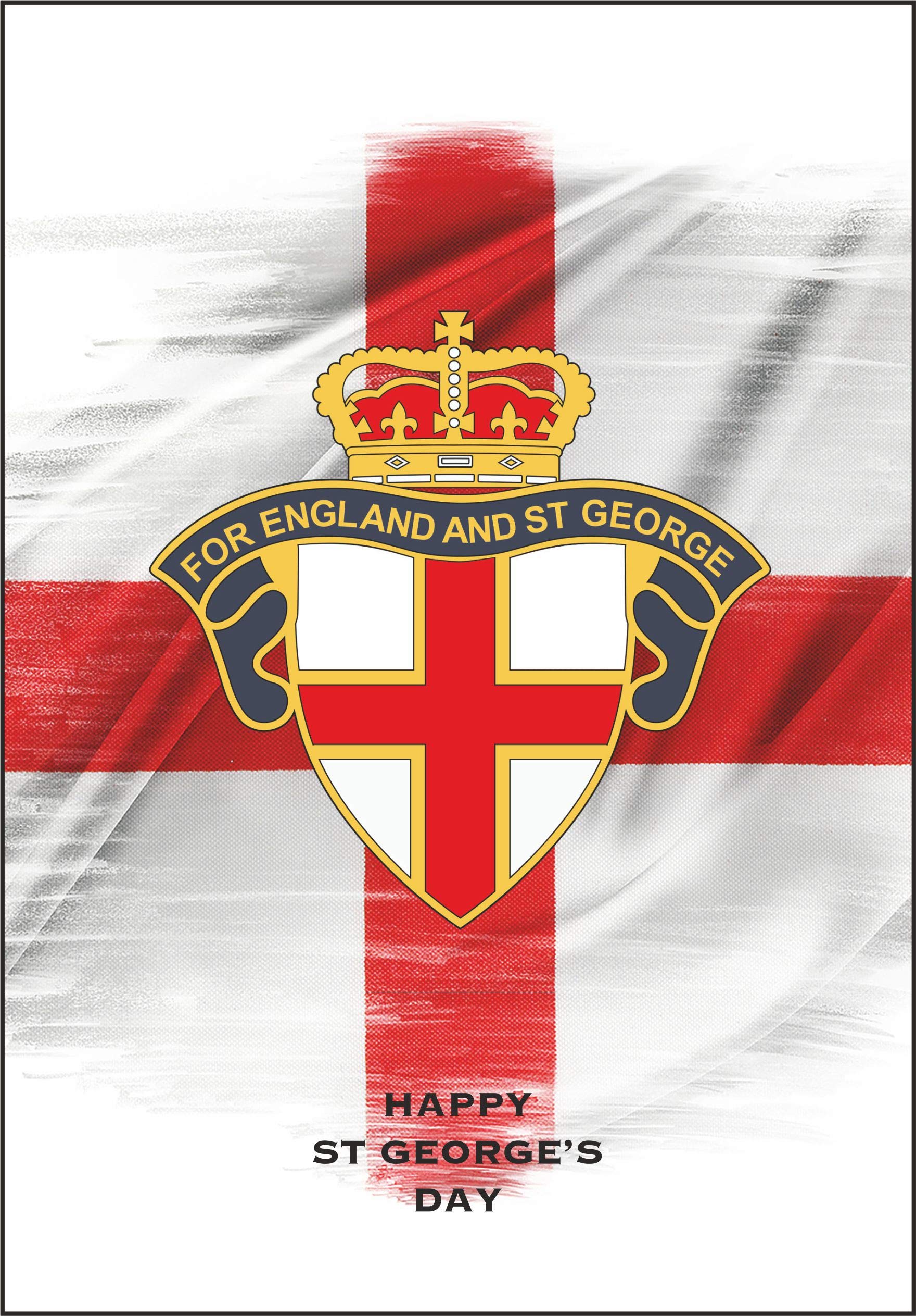 St George's Day Cards For England and St George - Pack of 4