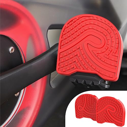 Pedales para zapatos regulares compatibles con Peloton Bike & Bike Plus, reemplazo del convertidor de pedal extragrande, adaptador sin clip de