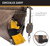 Vista 7 de Browning Women's Concealed Carry Catrina Purse, Premium Holstered Handbag With Safety Locking Option