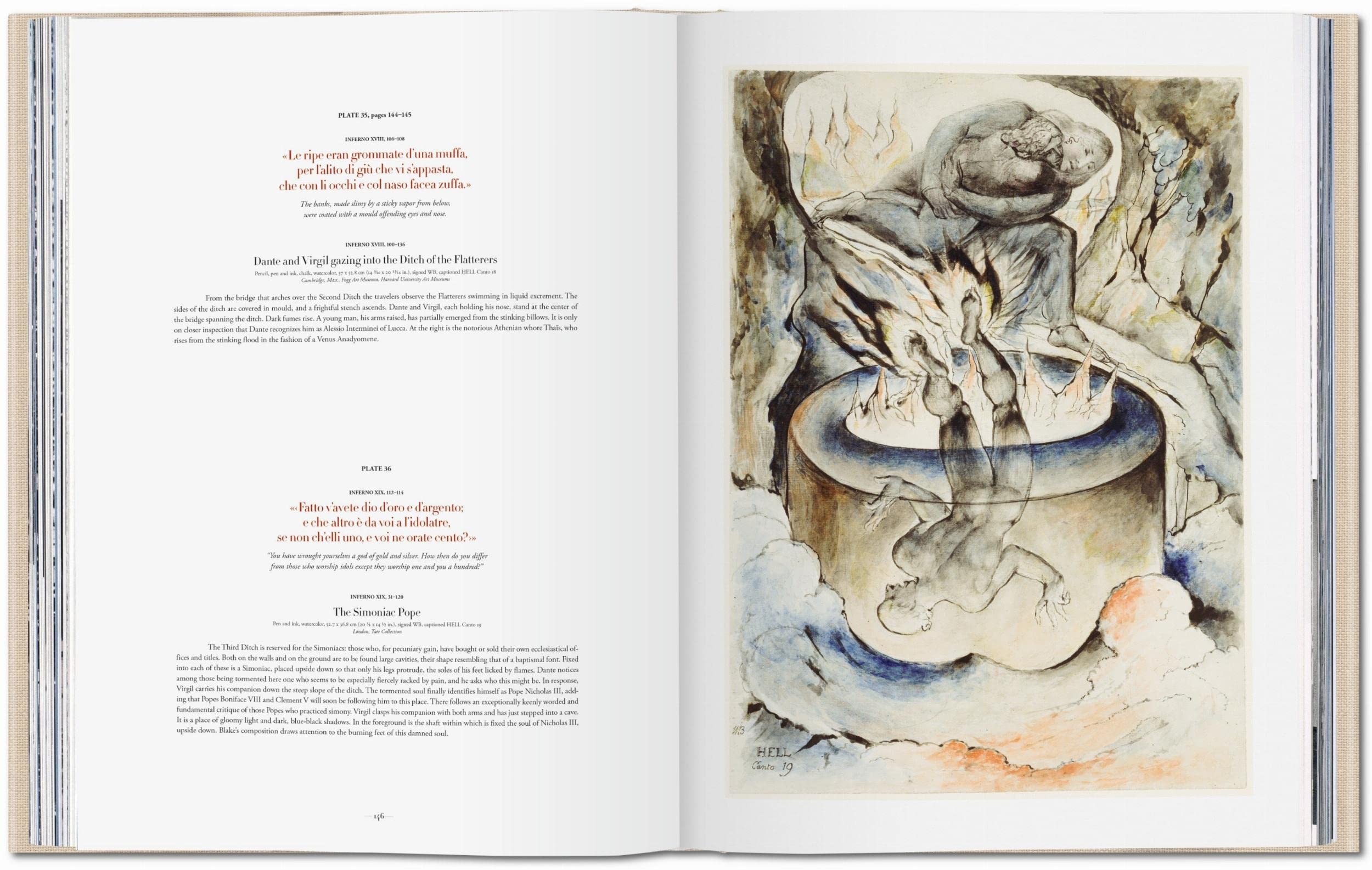William Blake. Die Zeichnungen zu Dantes Göttlicher Komödie