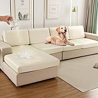 Vista 36 de Funda elástica para sofá seccional, múltiples patrones y colores, diseño de funda de sofá para respaldo (1 unidad)