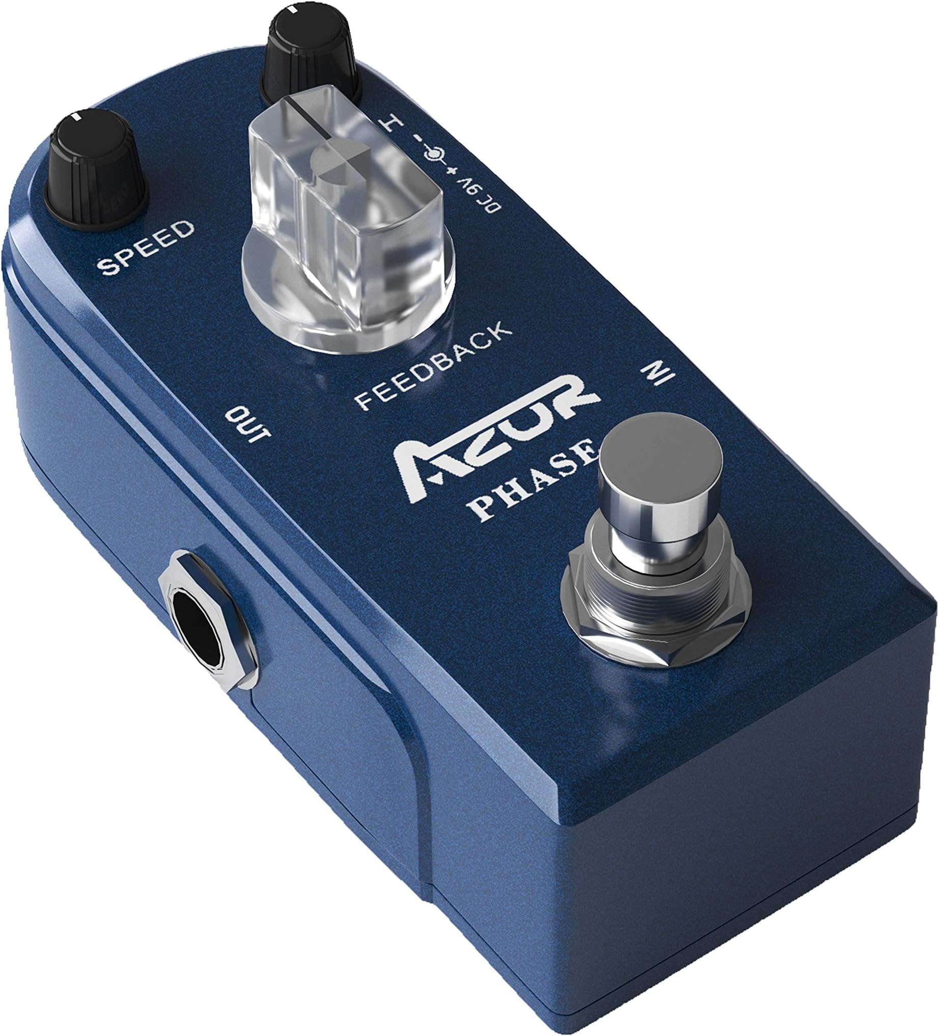 AZOR Vintage Phaser Guitar Effect Pedal Mini Pedal Pure Analog Processor with True Bypass AP-301
