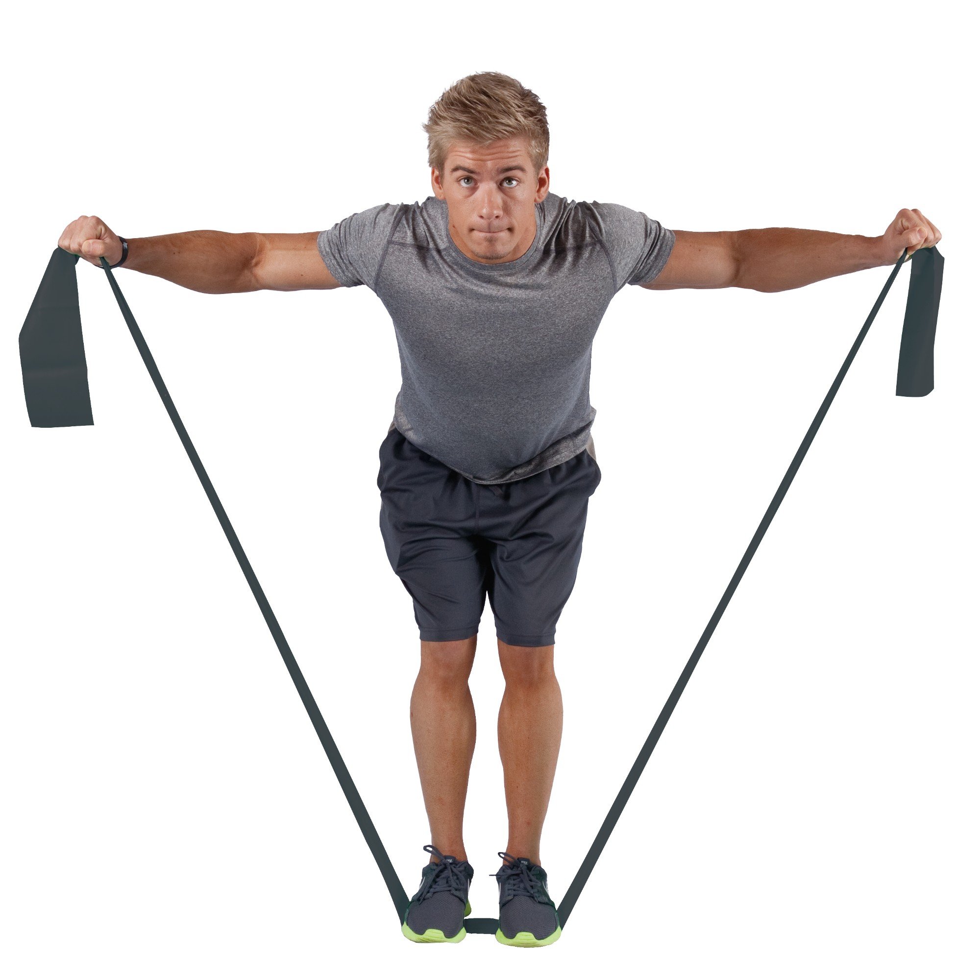 Spirit LatexFREE - Fascia Piatta Super Pesante per Ginnastica, Senza Lattice, 22,5-27 kg
