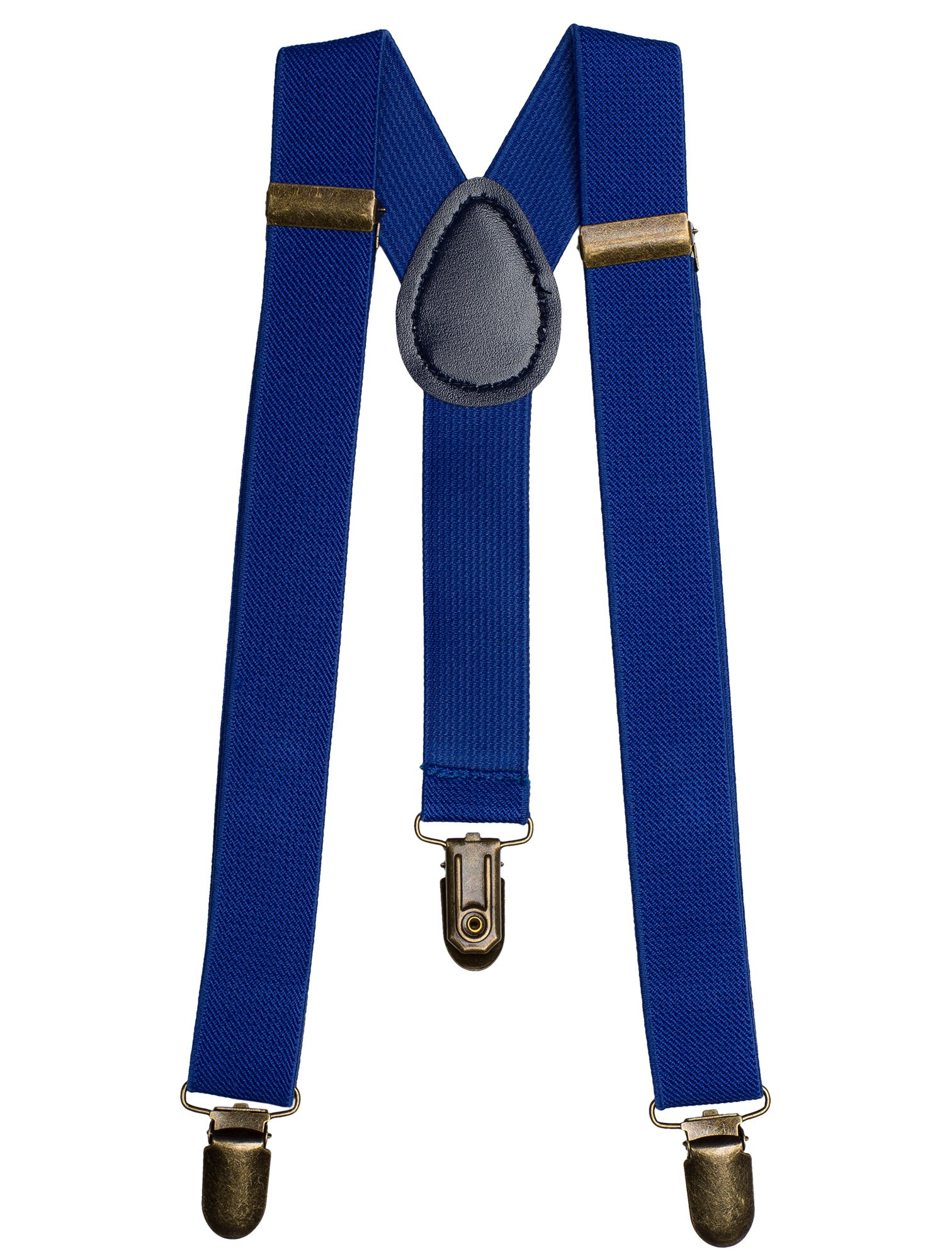 Paisley of London, Boys Plain Braces, Trouser Braces, Boys Suspenders, Royal Blue