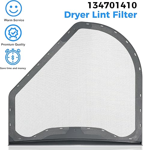 Miniatura 2 de Filtro de trampa de pelusa 134701410 apto para secadora de ropa Frigi-daire por Romalon Replaces 134701420 1512169 Ap4432579 Ps2363394 Eap2363394