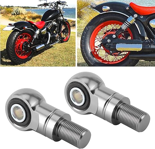 Miniatura 2 de Fydun Par de amortiguadores de aire traseros de 0.394 pulgadas con agujero de 0.394 pulgadas, amortiguador de altura para motocicleta ATV