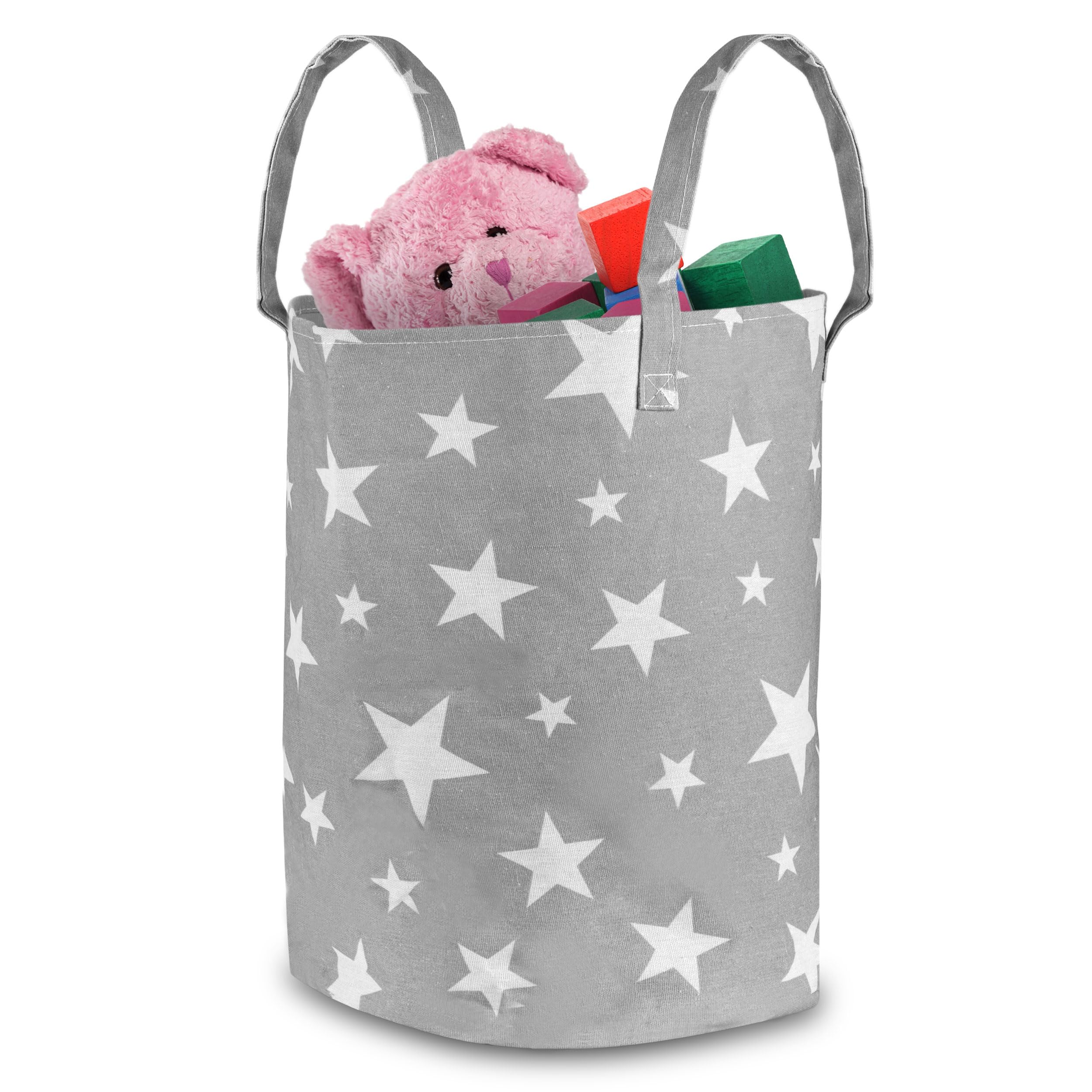 Nukido Toy Organiser Container for Toy Basket Laundry Bag Organiser for Toys Laundry or Other Products Practical Addition to the Room