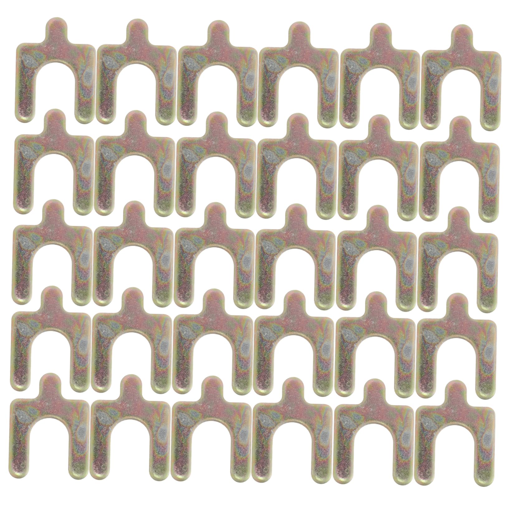 Beatifufu Wheel Alignment Shims 50pcs Metal Shims Camber Adjustment for Car Easy Installation Sturdy Material