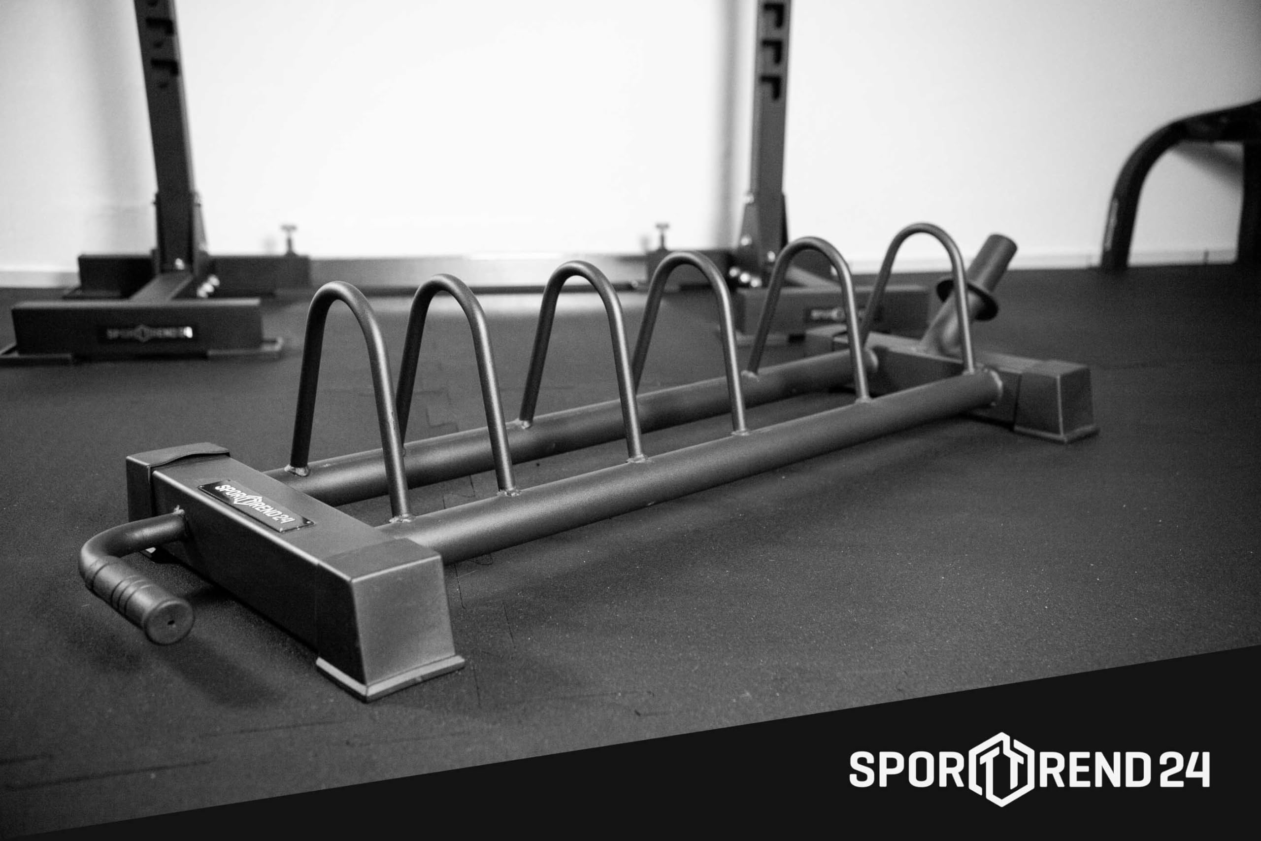 Sporttrend 24® Bumper Plate Rack bis 400 kg | Hantelscheibenständer Scheibenständer Hantelständer Gewichtscheibenständer Gewichtsscheibenständer Ständer Ablage Aufbewahrung für Bumper Weight Plates