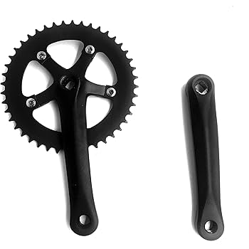 986 Crankset Single Speed 44T 170mm Crankarms 110 BCD