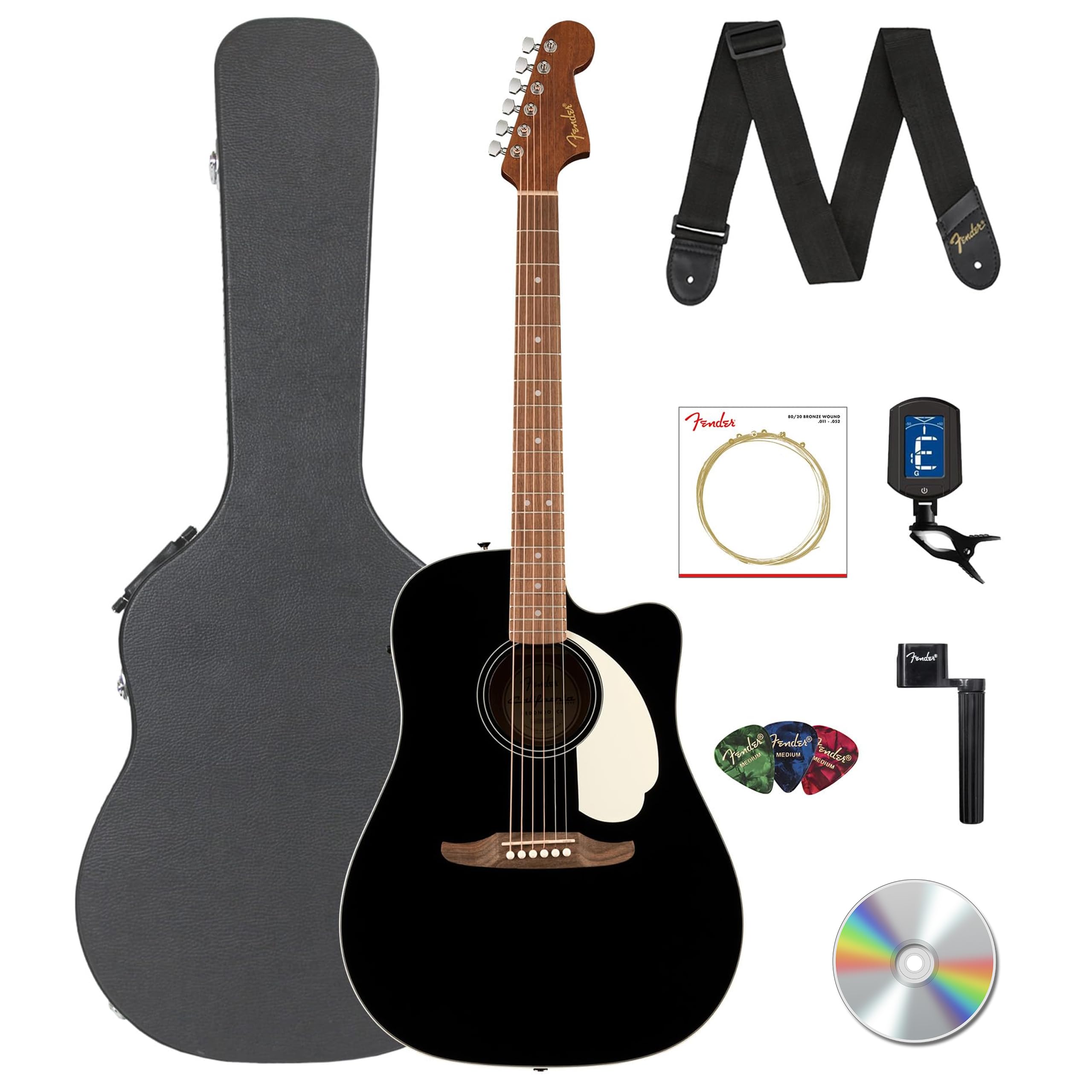 Amazon.com: Fender California Standard Redondo CE Acoustic