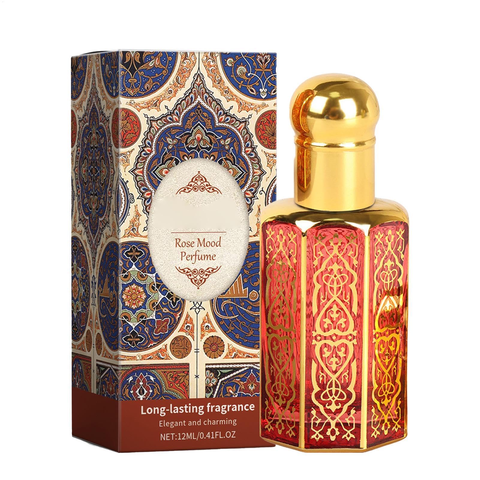 Perfumes Árabes Para Mujer - El Lujoso Aro-ma De Arabia, Perfume Corporal En Aerosol Con Ambiente Encantador, Aceite De Perfume Concentrado Con Aro-ma Floral Elegante, 12 Ml (floral)